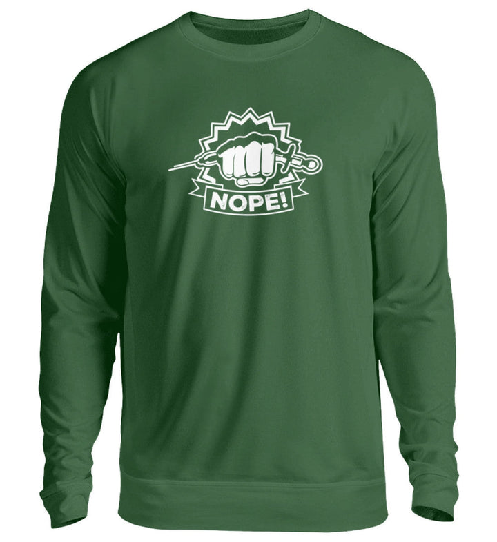 SWEATER MÄDELS • NOPE VACCINE IMPFUNG-HARLEKINSHOP