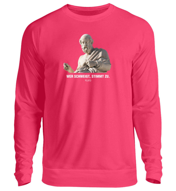 SWEATER MÄDELS • PLATO: • PLATO: WER SCHWEIGT STIMMT ZU-HARLEKINSHOP