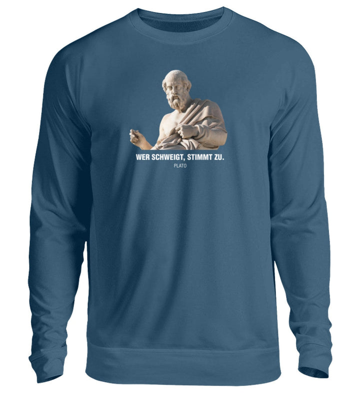 SWEATER MÄDELS • PLATO: • PLATO: WER SCHWEIGT STIMMT ZU-HARLEKINSHOP