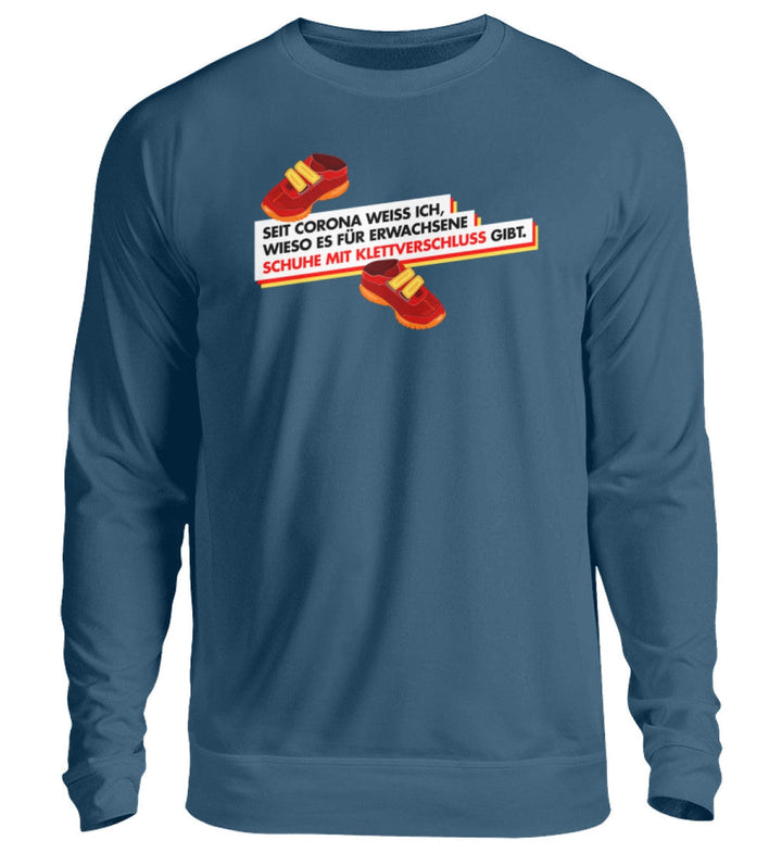 SWEATER MÄDELS • SCHUHE MIT KLETTVERSCHLUSS-HARLEKINSHOP