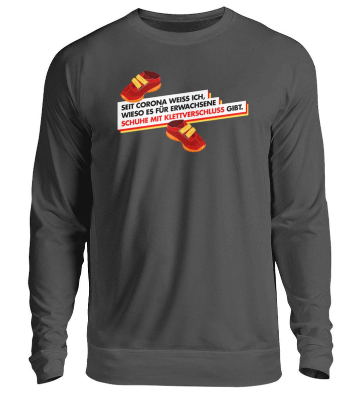 SWEATER MÄDELS • SCHUHE MIT KLETTVERSCHLUSS-HARLEKINSHOP