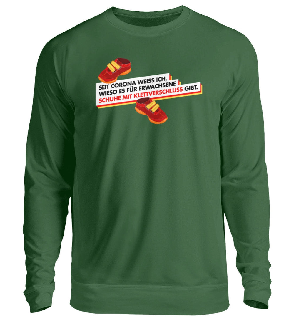 SWEATER MÄDELS • SCHUHE MIT KLETTVERSCHLUSS-HARLEKINSHOP