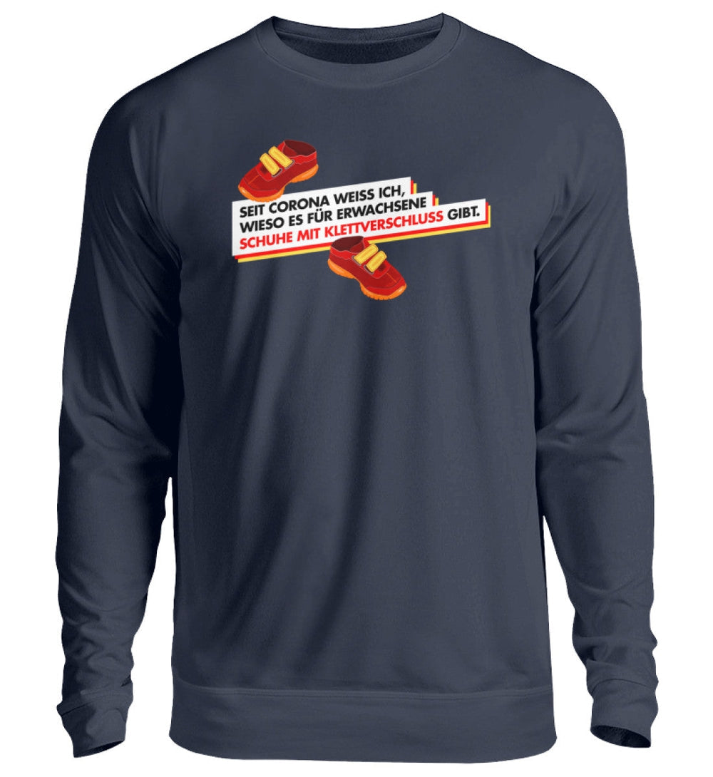 SWEATER MÄDELS • SCHUHE MIT KLETTVERSCHLUSS-HARLEKINSHOP