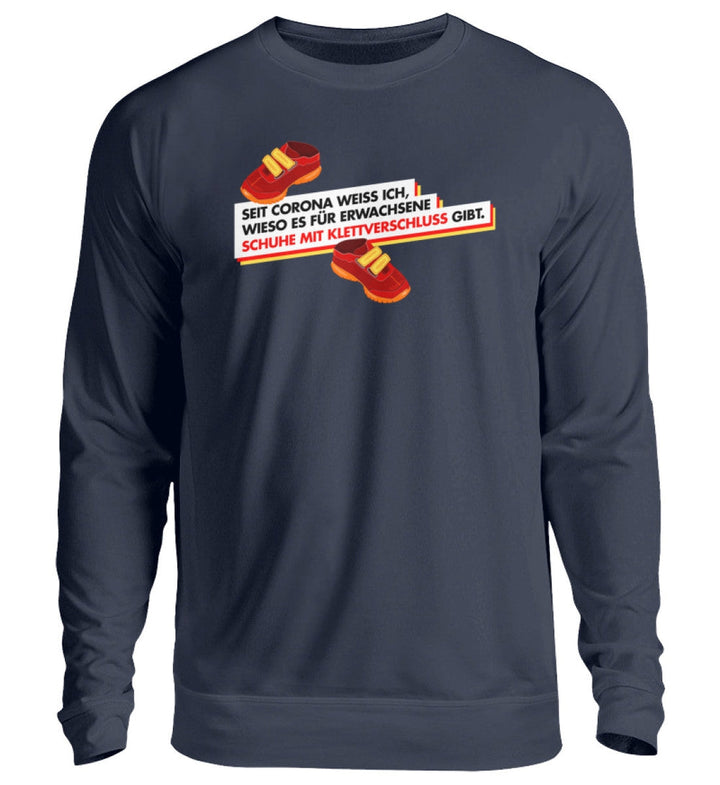 SWEATER MÄDELS • SCHUHE MIT KLETTVERSCHLUSS-HARLEKINSHOP