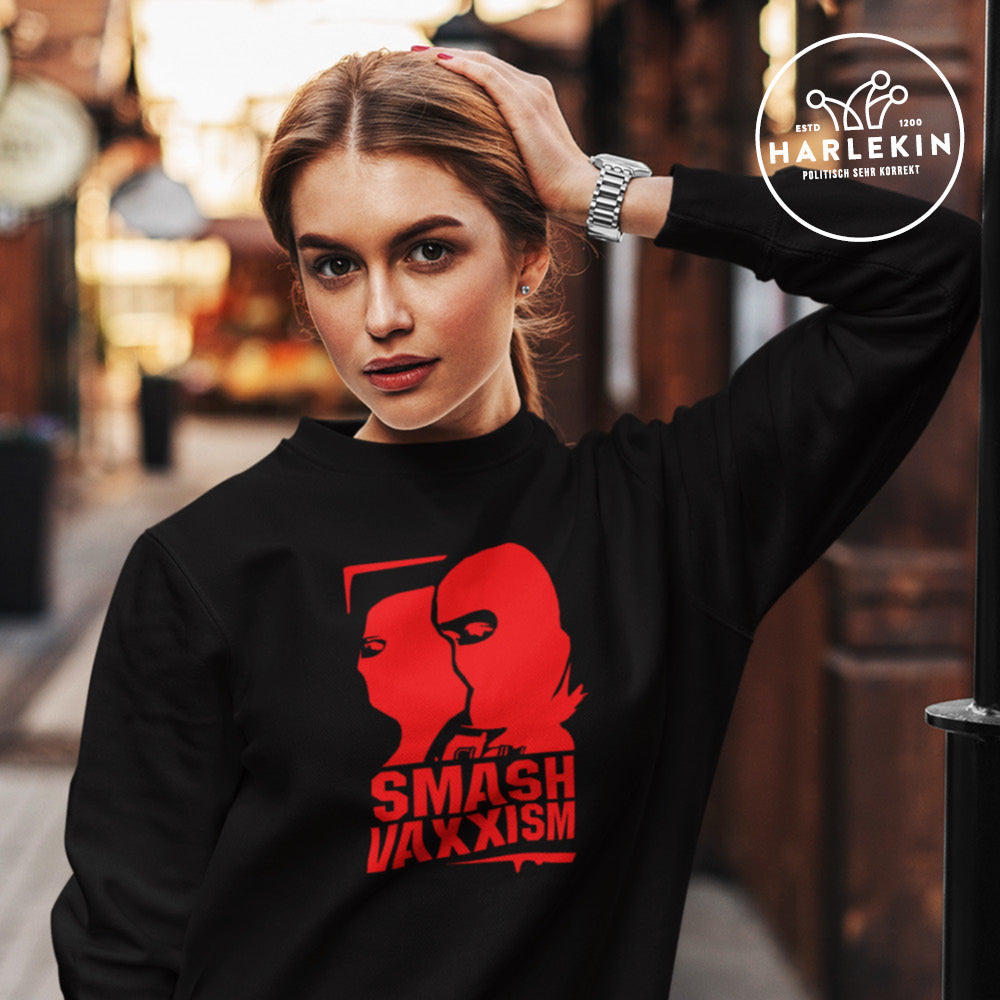 SWEATER MÄDELS • SMASH VAXXISM-HARLEKINSHOP