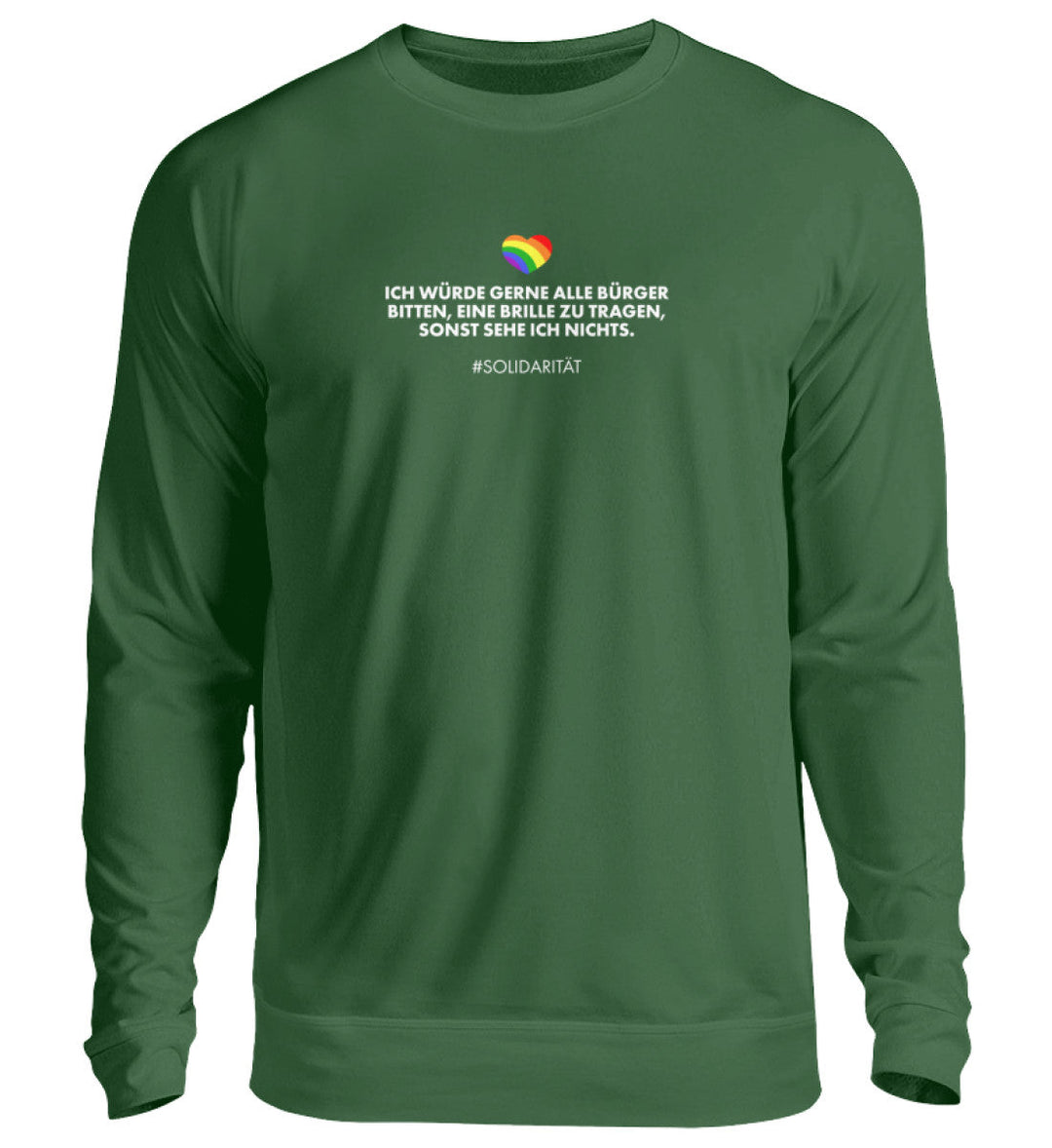 SWEATER MÄDELS • SOLIDARITÄT: BRILLENPFLICHT-HARLEKINSHOP