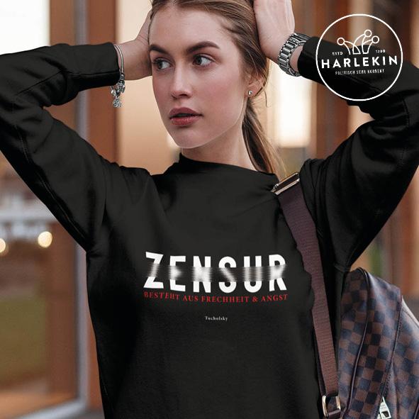 SWEATER MÄDELS • TUCHOLSKY ZENSUR-HARLEKINSHOP