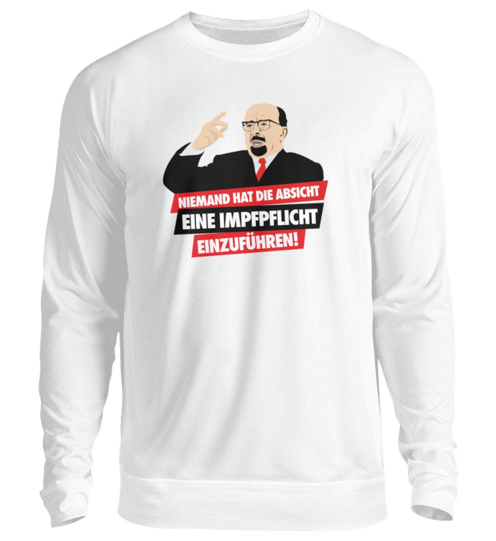 SWEATER MÄDELS • ULBRICHT: NIEMAND HAT DIE ABSICHT EINE IMPFPFLICHT EINZUFÜHREN!-HARLEKINSHOP