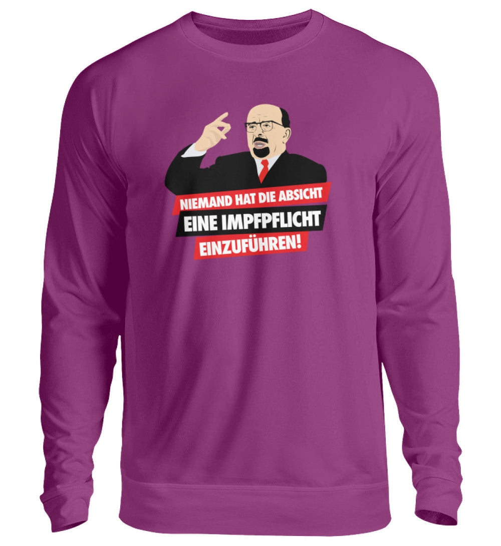 SWEATER MÄDELS • ULBRICHT: NIEMAND HAT DIE ABSICHT EINE IMPFPFLICHT EINZUFÜHREN!-HARLEKINSHOP