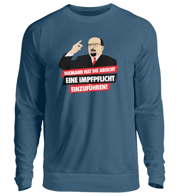SWEATER MÄDELS • ULBRICHT: NIEMAND HAT DIE ABSICHT EINE IMPFPFLICHT EINZUFÜHREN!-HARLEKINSHOP