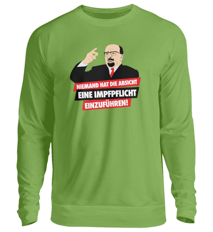 SWEATER MÄDELS • ULBRICHT: NIEMAND HAT DIE ABSICHT EINE IMPFPFLICHT EINZUFÜHREN!-HARLEKINSHOP