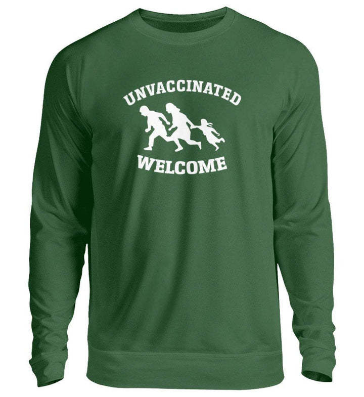 SWEATER MÄDELS • UNVACCINATED WELCOME-HARLEKINSHOP