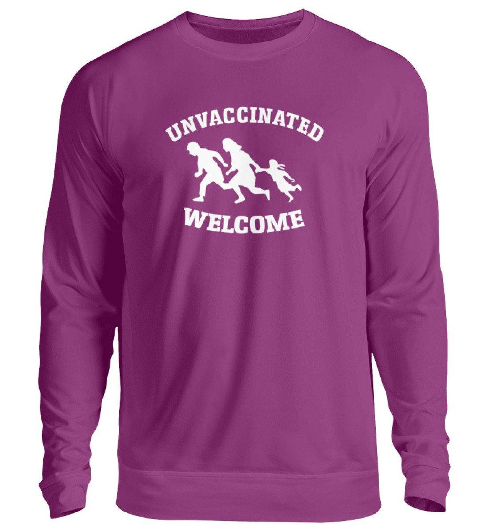 SWEATER MÄDELS • UNVACCINATED WELCOME-HARLEKINSHOP