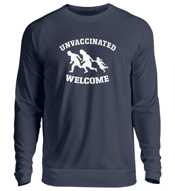 SWEATER MÄDELS • UNVACCINATED WELCOME-HARLEKINSHOP