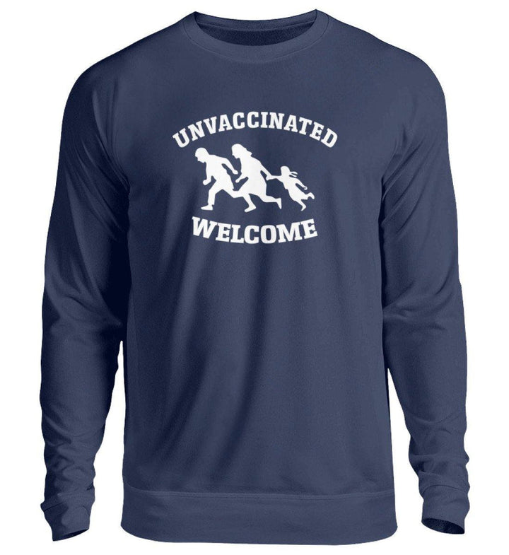 SWEATER MÄDELS • UNVACCINATED WELCOME-HARLEKINSHOP