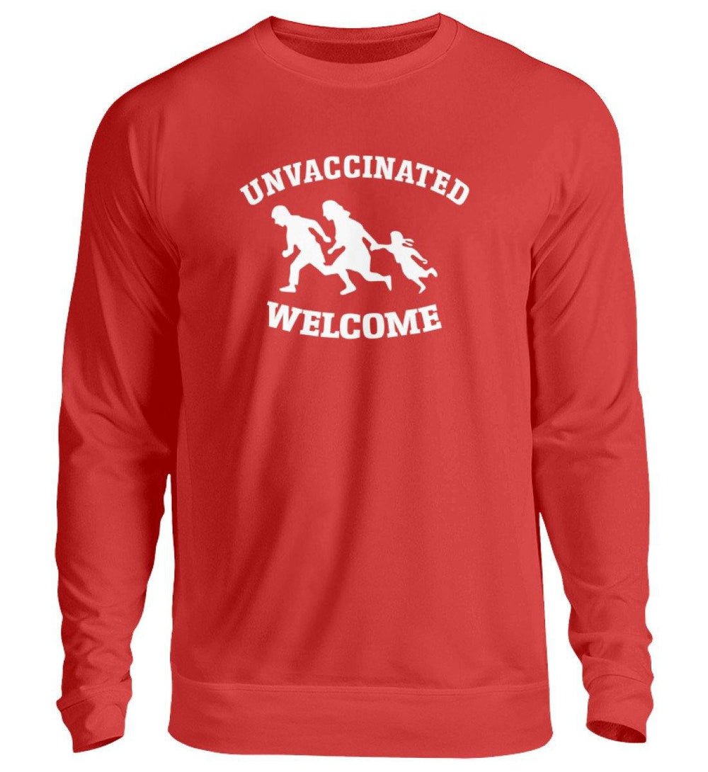 SWEATER MÄDELS • UNVACCINATED WELCOME-HARLEKINSHOP