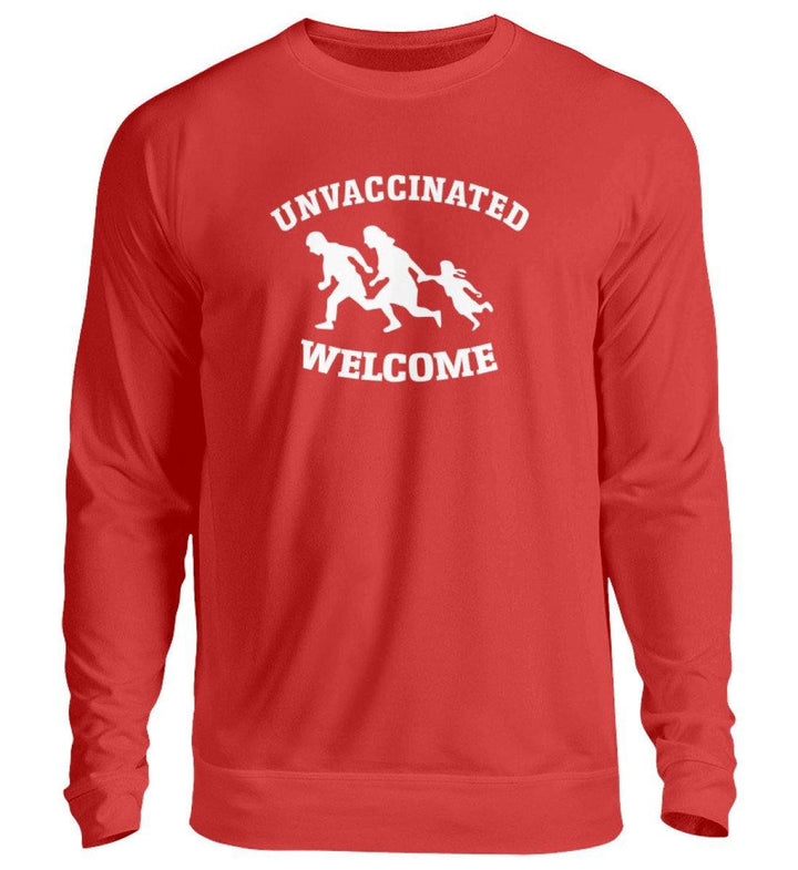 SWEATER MÄDELS • UNVACCINATED WELCOME-HARLEKINSHOP