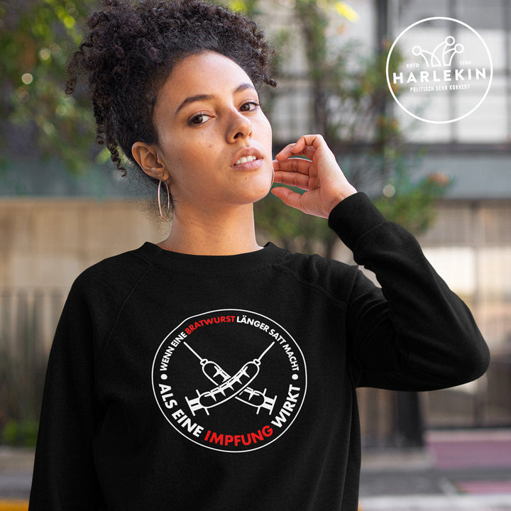 SWEATER MÄDELS • WENN EINE BRATWURST LÄNGER SATT MACHT-HARLEKINSHOP