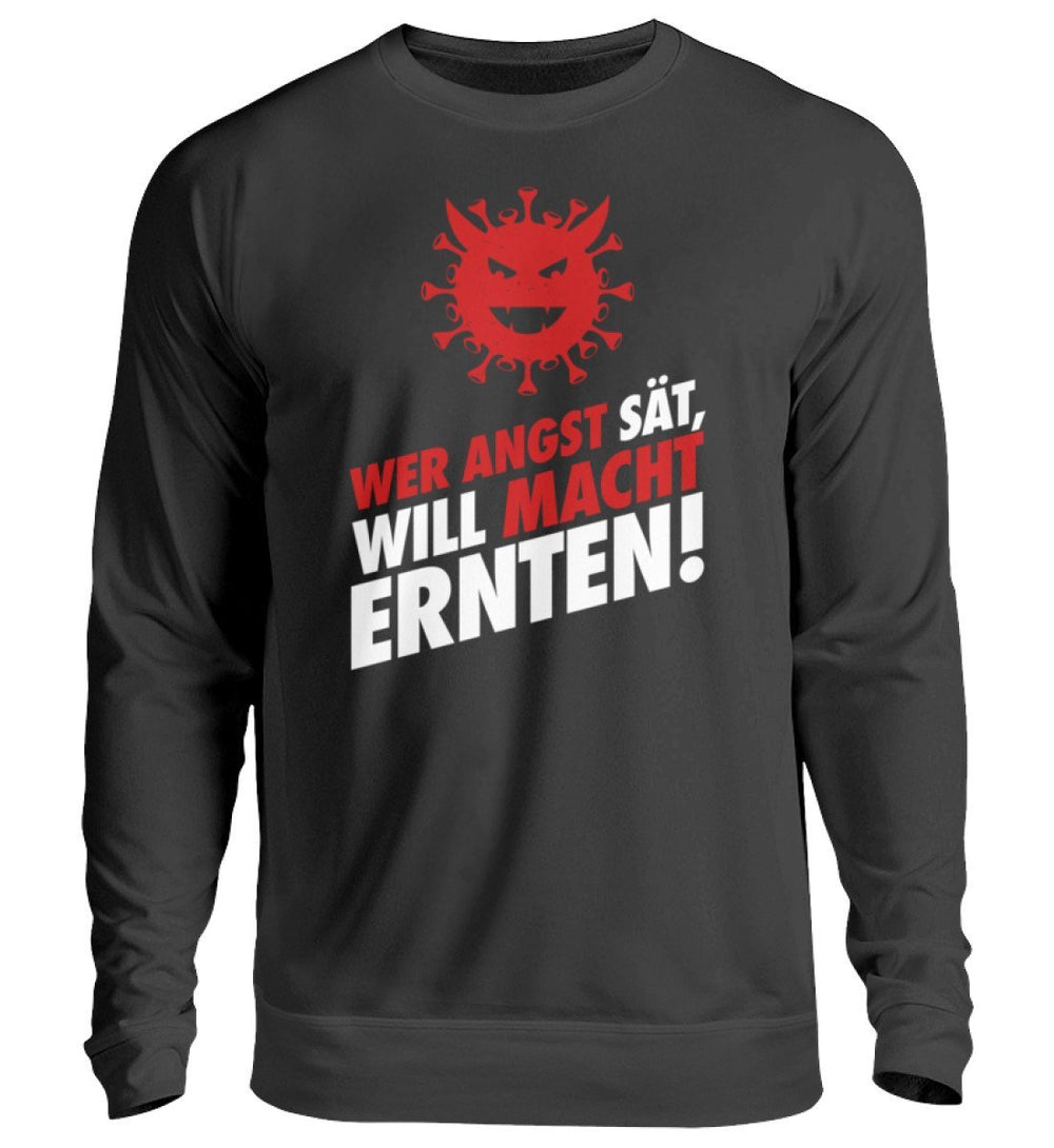 SWEATER MÄDELS • WER ANGST SÄT, WILL MACHT ERNTEN!-HARLEKINSHOP