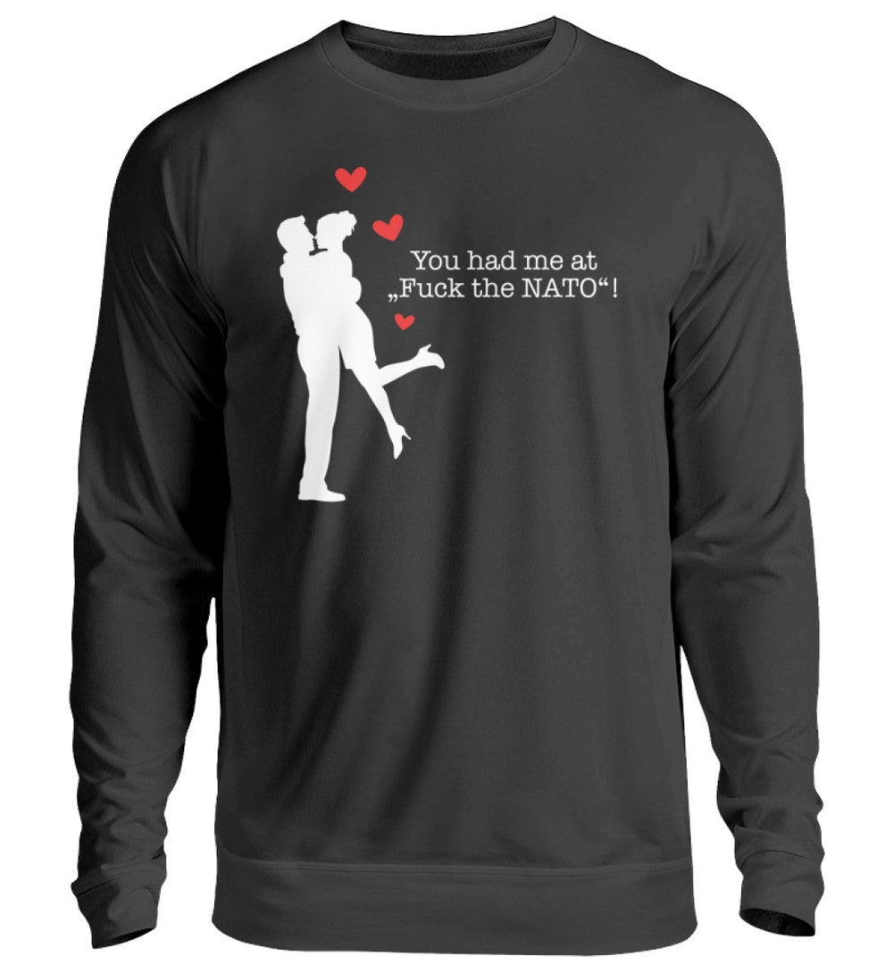 SWEATER MÄDELS • YOU HAD ME AT FUCK THE NATO-HARLEKINSHOP