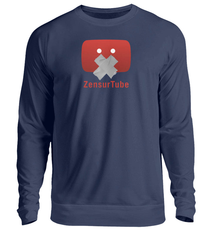 SWEATER MÄDELS • ZENSURTUBE - Unisex Pullover-HARLEKINSHOP