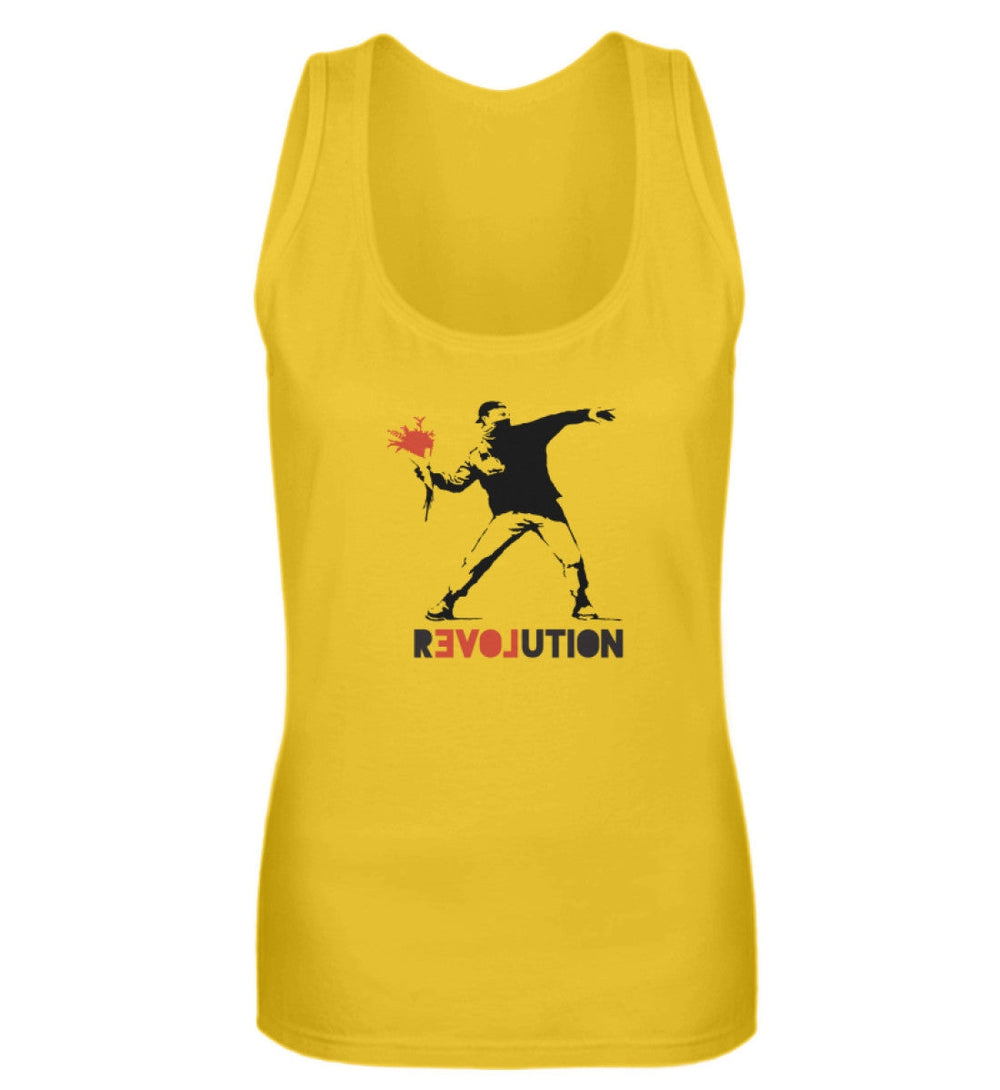 TANK TOP MÄDELS • BANKSY: R-LOVE-UTION-HARLEKINSHOP