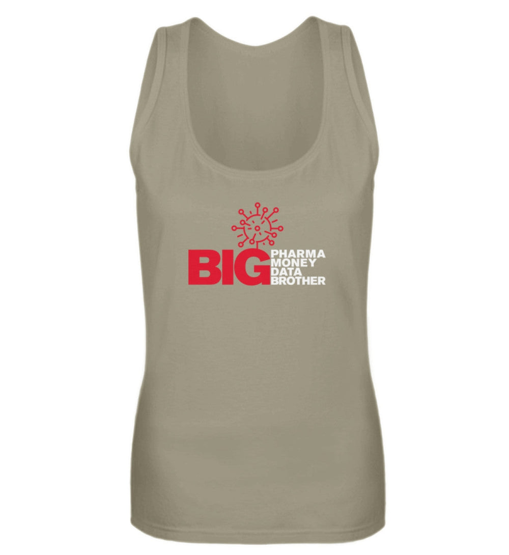 TANK TOP MÄDELS • BIG MONEY, BIG PHARMA-HARLEKINSHOP