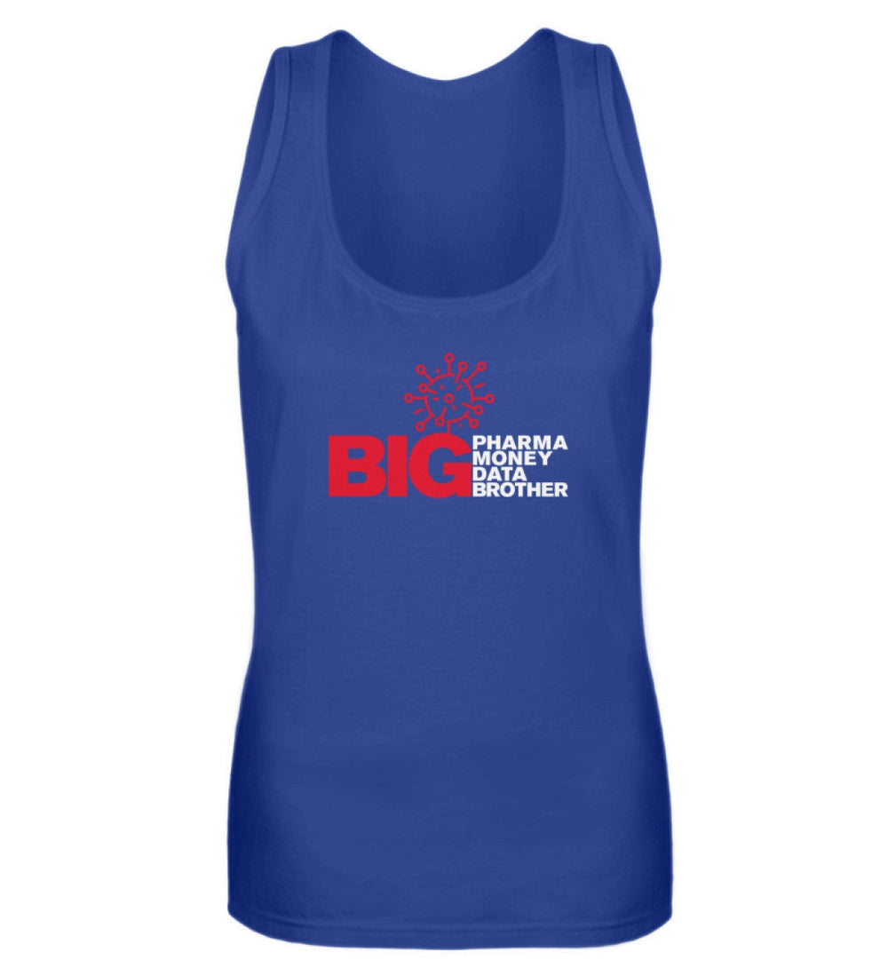 TANK TOP MÄDELS • BIG MONEY, BIG PHARMA-HARLEKINSHOP