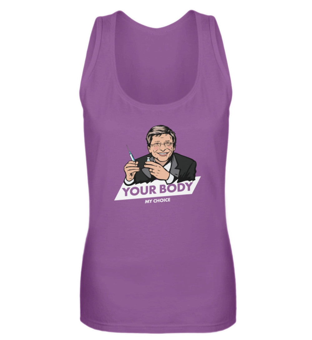 TANK TOP MÄDELS • BILL: YOUR BODY MY CHOICE-HARLEKINSHOP