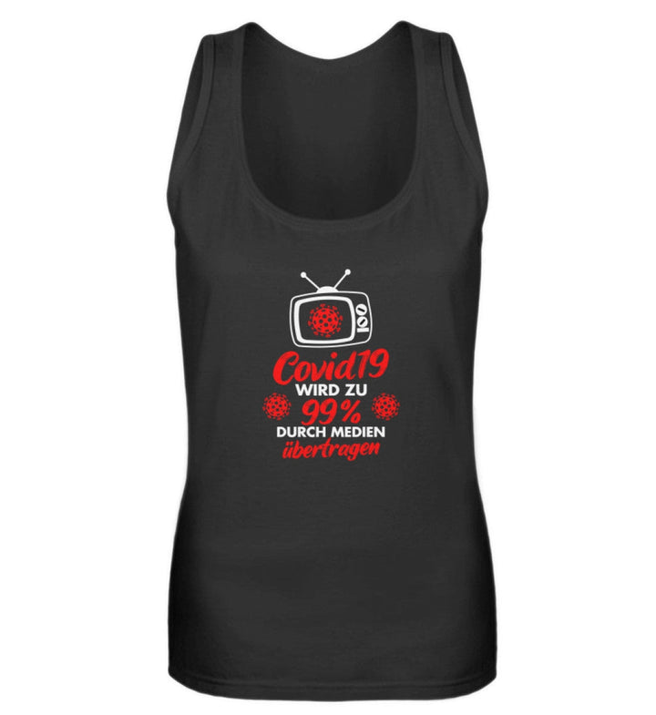 TANK TOP MÄDELS • COIVD19 WIRD ZU 99% DURCH MEDIEN ÜBERTRAGEN-HARLEKINSHOP