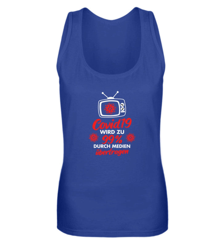 TANK TOP MÄDELS • COIVD19 WIRD ZU 99% DURCH MEDIEN ÜBERTRAGEN-HARLEKINSHOP