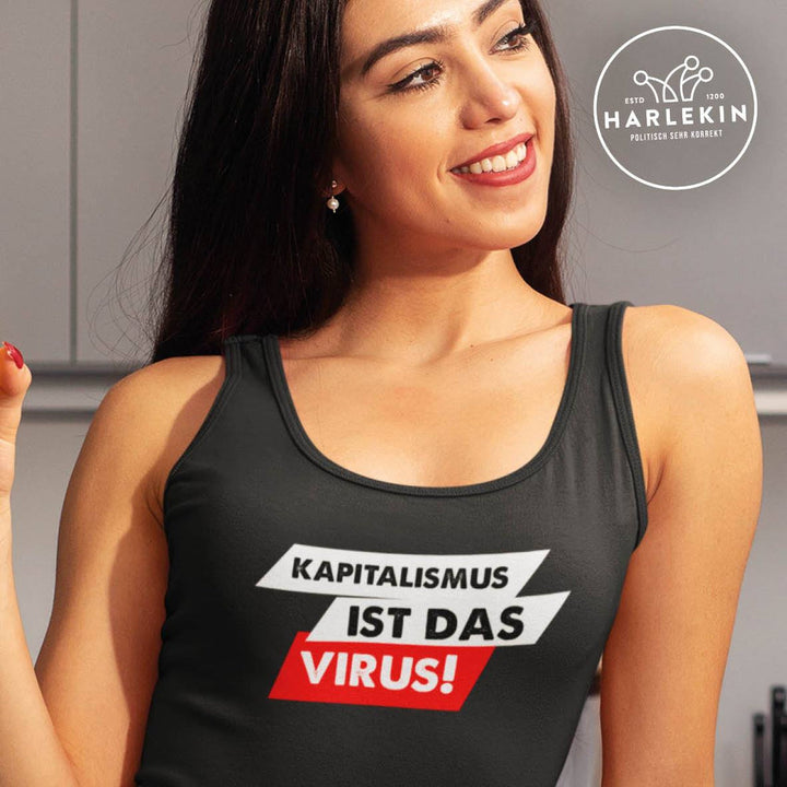 TANK TOP MÄDELS • DAS ECHTE VIRUS / KAPITALISMUS-HARLEKINSHOP