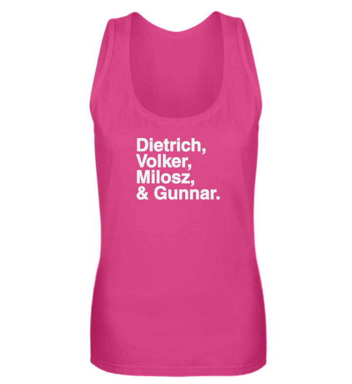 TANK TOP MÄDELS • DIETRICH, VOLKER, MILOSZ & GUNNAR.-HARLEKINSHOP