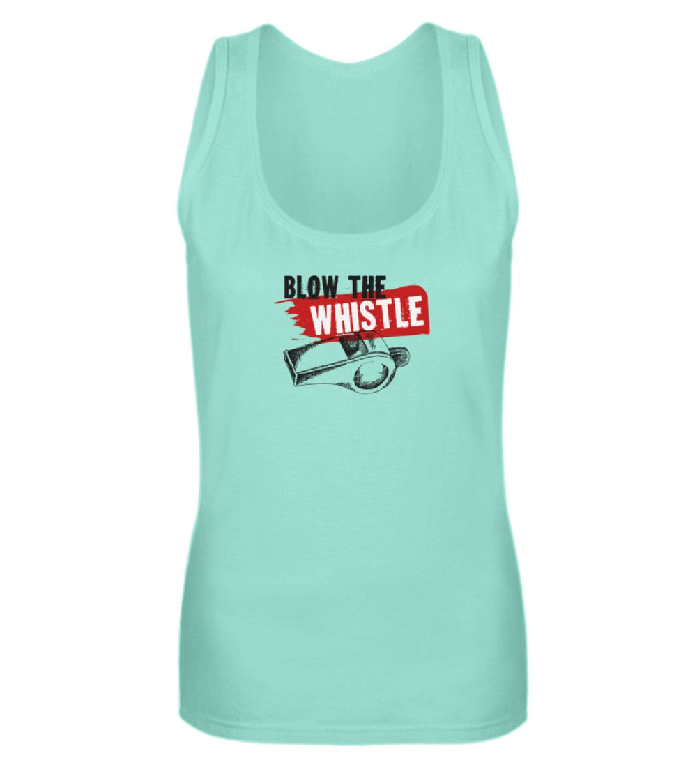 TANK TOP MÄDELS • FREE ASSANGE / BLOW THE WHISTLE - HELL-HARLEKINSHOP