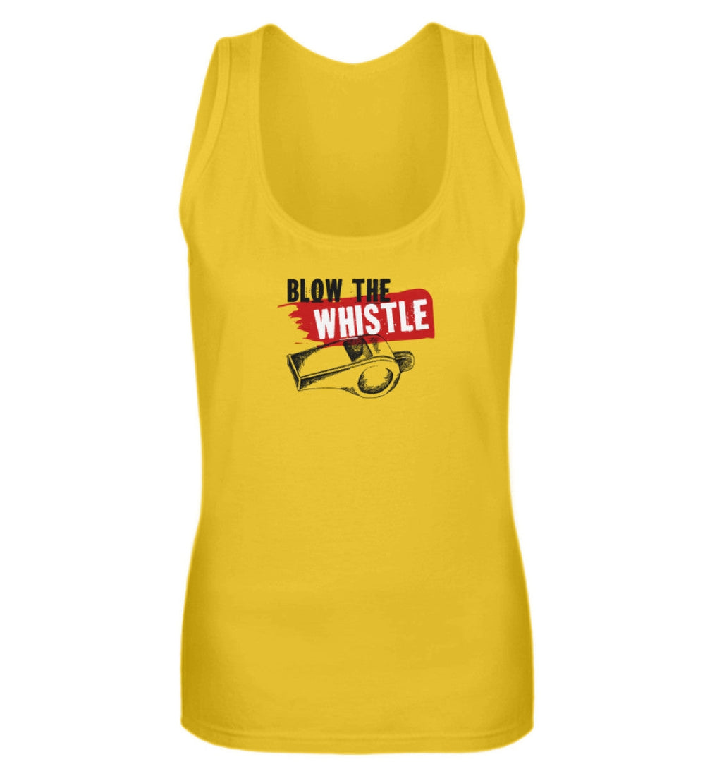 TANK TOP MÄDELS • FREE ASSANGE / BLOW THE WHISTLE - HELL-HARLEKINSHOP