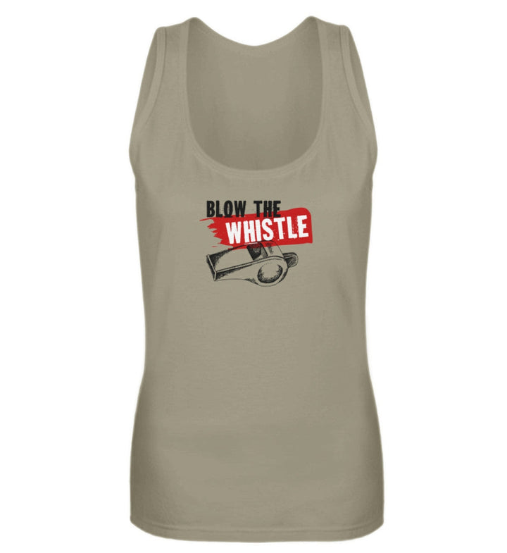 TANK TOP MÄDELS • FREE ASSANGE / BLOW THE WHISTLE - HELL-HARLEKINSHOP
