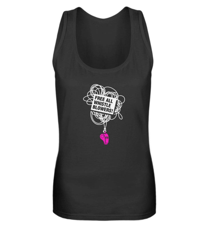 TANK TOP MÄDELS • FREE ASSANGE: FREE ALL WHISTLE BLOWERS-HARLEKINSHOP