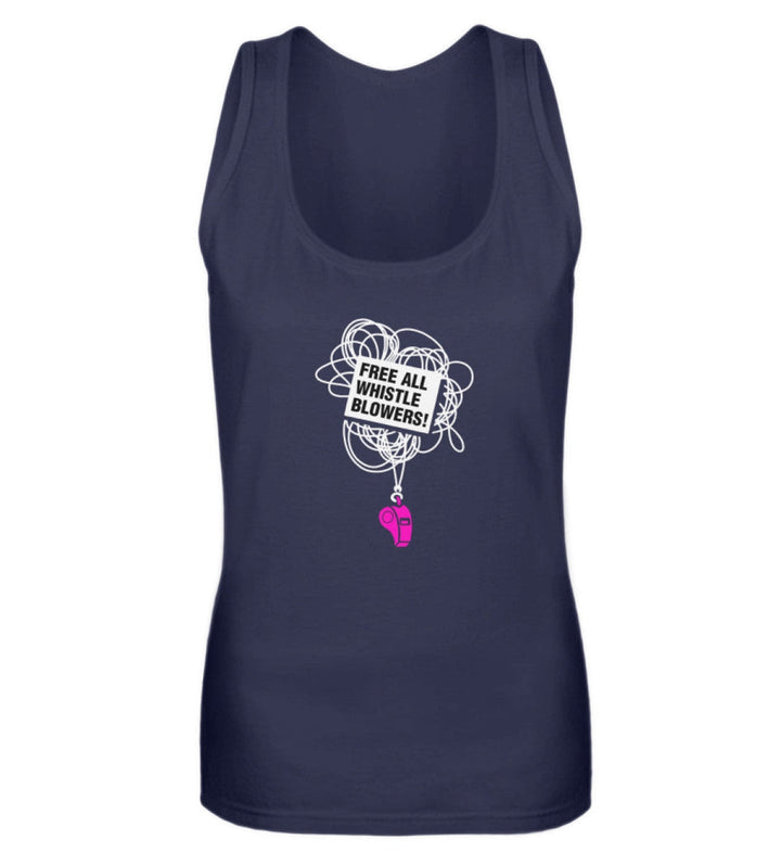 TANK TOP MÄDELS • FREE ASSANGE: FREE ALL WHISTLE BLOWERS-HARLEKINSHOP