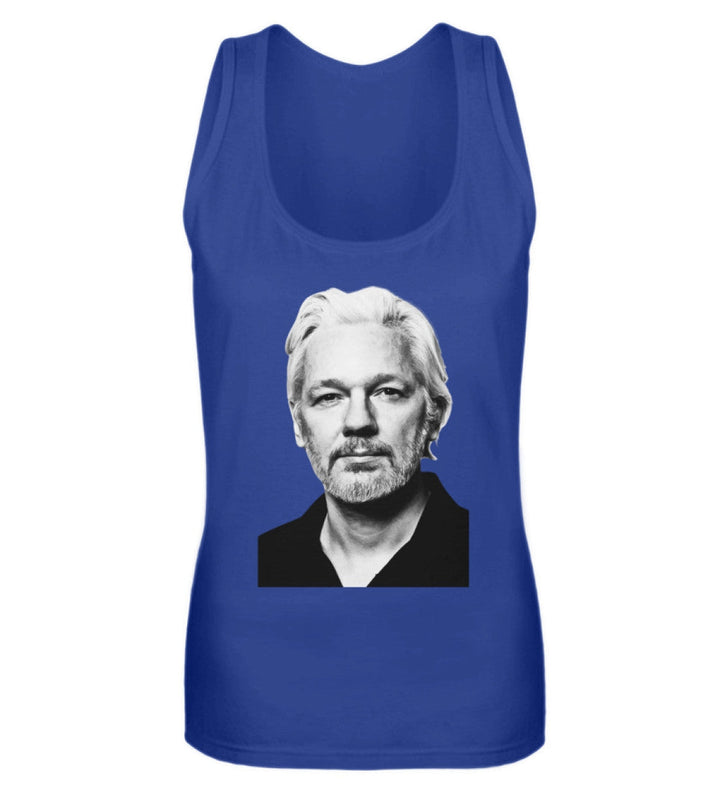 TANK TOP MÄDELS • FREE ASSANGE PORTRAIT-HARLEKINSHOP