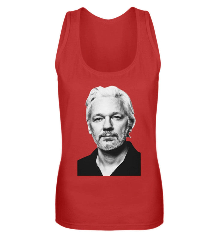 TANK TOP MÄDELS • FREE ASSANGE PORTRAIT-HARLEKINSHOP
