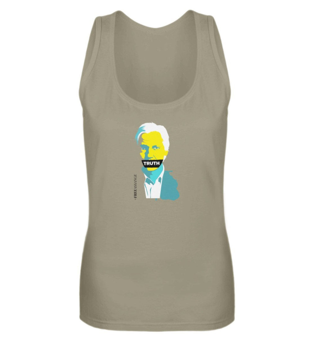 TANK TOP MÄDELS • FREE ASSANGE: TRUTH - HELL-HARLEKINSHOP