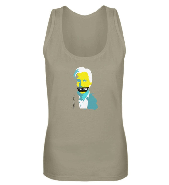 TANK TOP MÄDELS • FREE ASSANGE: TRUTH - HELL-HARLEKINSHOP