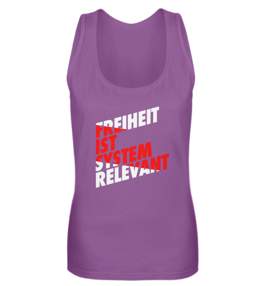 TANK TOP MÄDELS • FREIHEIT IST SYSTEMRELEVANT-HARLEKINSHOP