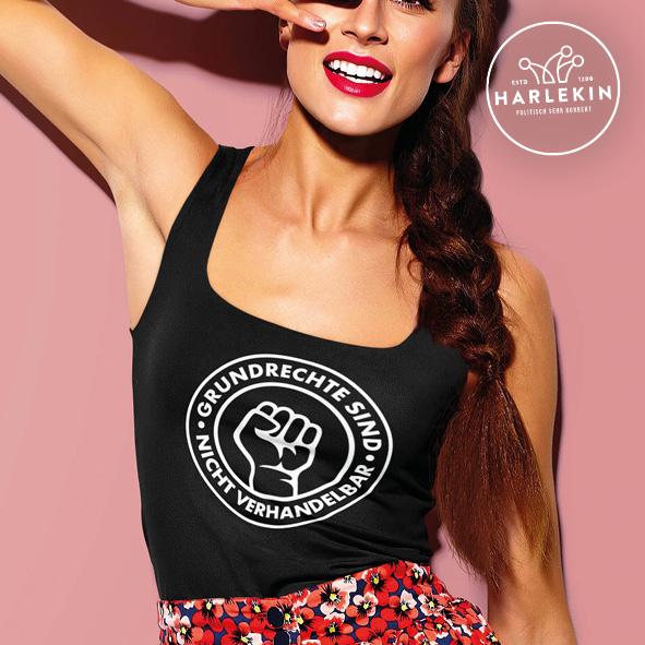 TANK TOP MÄDELS • GRUNDRECHTE SIND NICHT VERHANDELBAR-HARLEKINSHOP