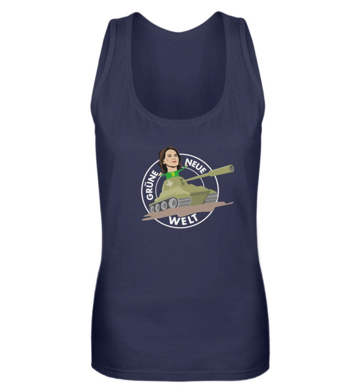 TANK TOP MÄDELS • GRÜNE NEUE WELT-HARLEKINSHOP