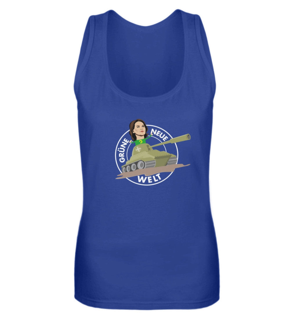 TANK TOP MÄDELS • GRÜNE NEUE WELT-HARLEKINSHOP