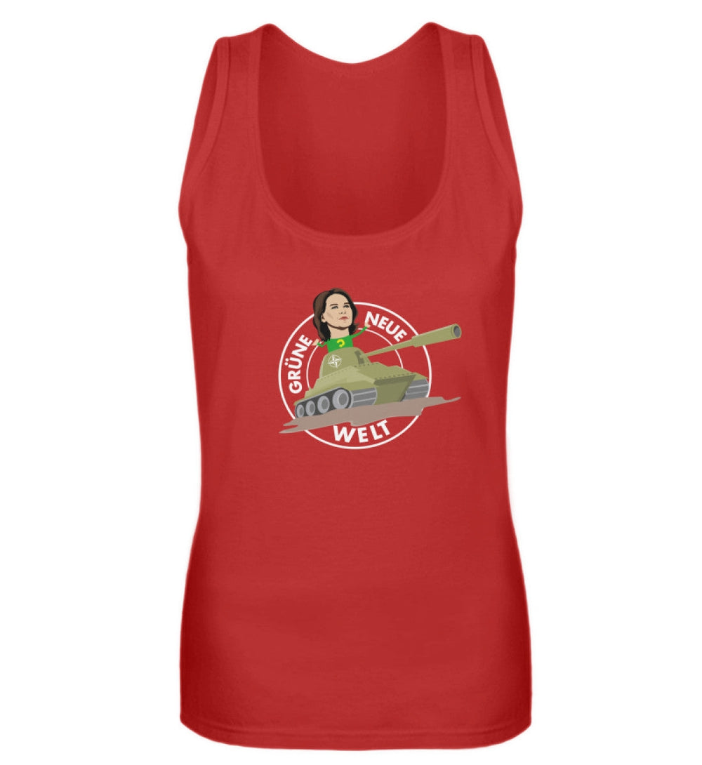 TANK TOP MÄDELS • GRÜNE NEUE WELT-HARLEKINSHOP