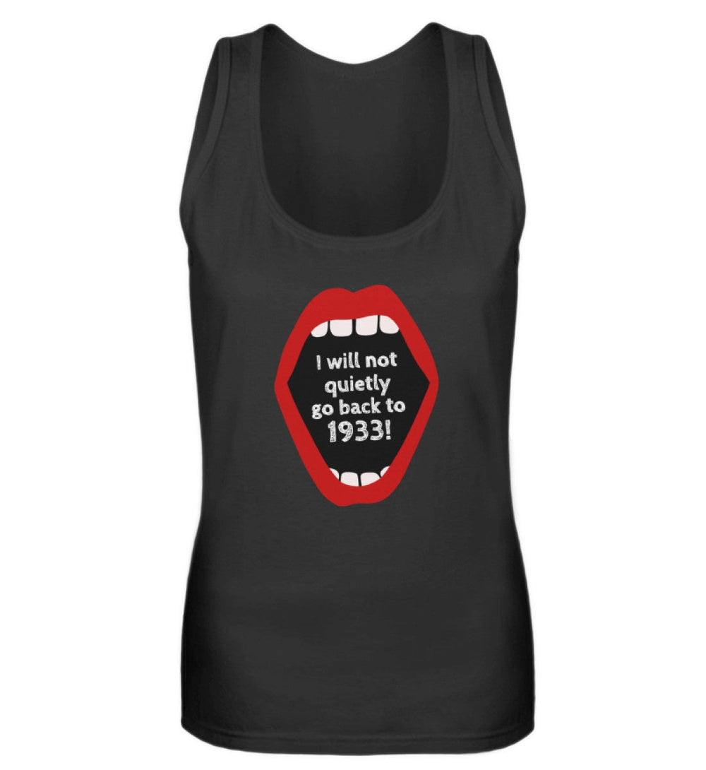 TANK TOP MÄDELS • I WILL NOT QUIETLY GO BACK TO 1933-HARLEKINSHOP