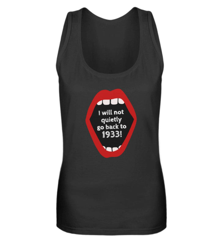 TANK TOP MÄDELS • I WILL NOT QUIETLY GO BACK TO 1933-HARLEKINSHOP