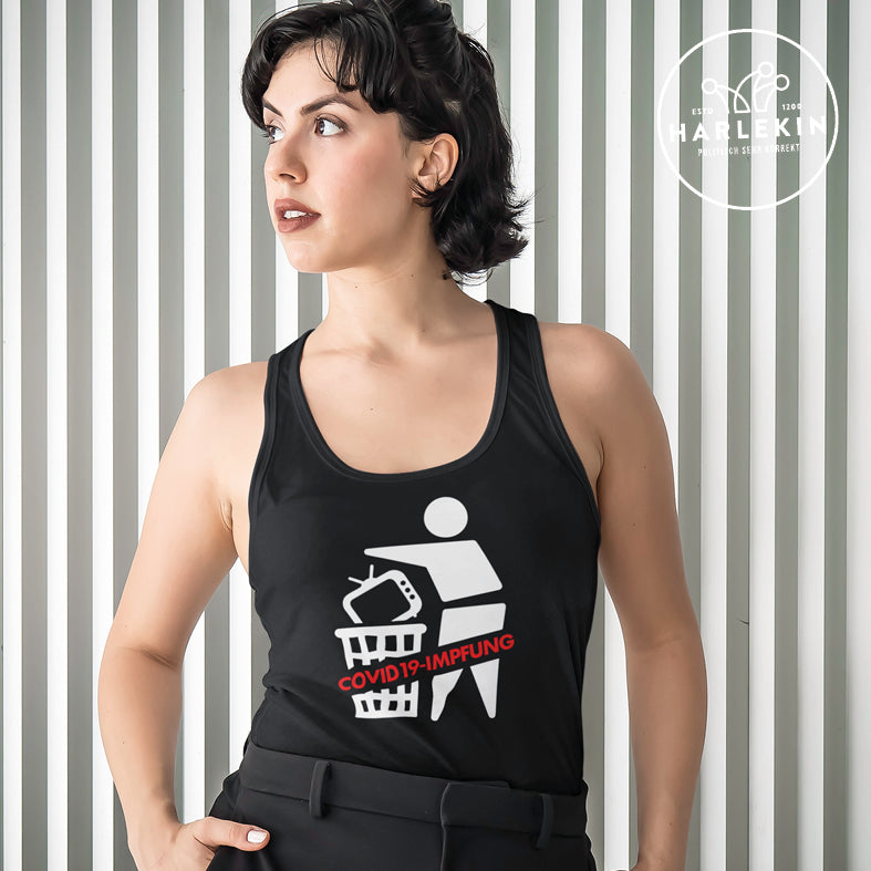 TANK TOP MÄDELS • KILL YOUR TV COVID19 IMPFUNG-HARLEKINSHOP